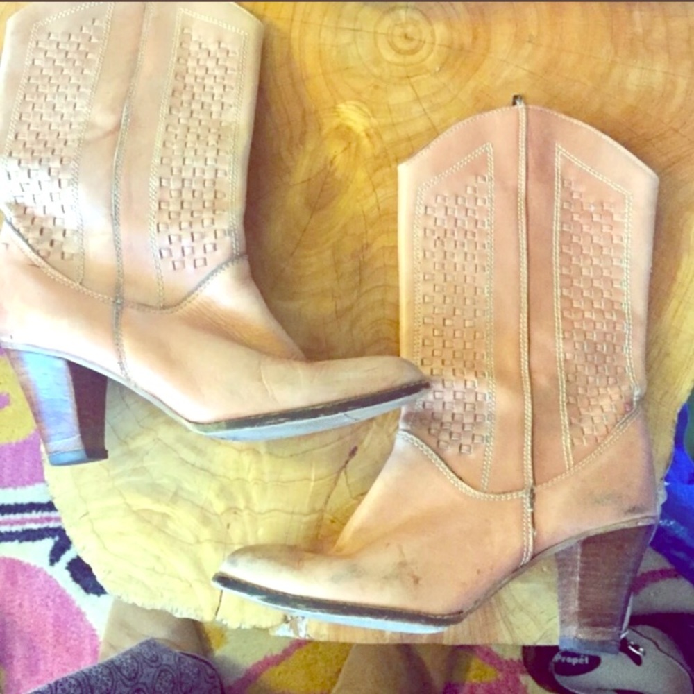 Vintage genuine leather boots (from Nordstrom)
